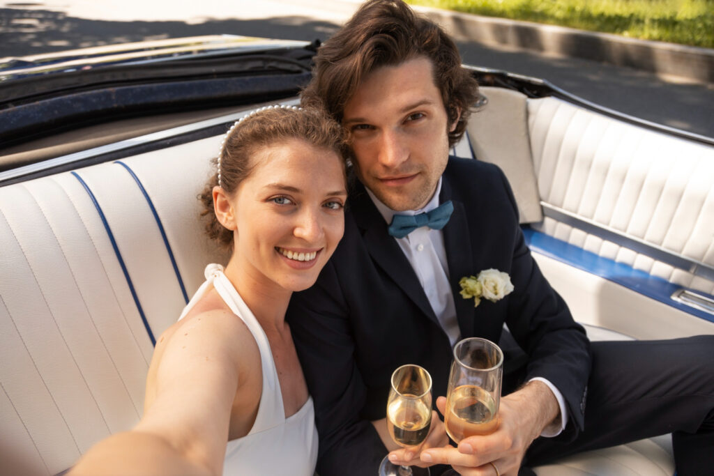 Birthday Limo Service. Limo Rental Service.
Make your special day unforgettable with Red Rock Limousine's exquisite Limo Wedding Services. Arrive in style and luxury. Book now!
Limo Wedding Services